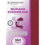 Murano FQ 32ct - 9060 (Ruby Wine)